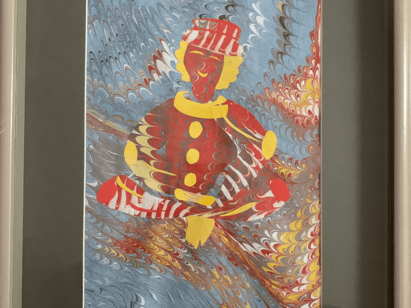 Yoga Pierrot, 42x32cm, € 50,00 